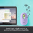 Фото #4 товара Logitech POP Mouse Kabellose Maus mit anpassbaren Emojis, Bluetooth, USB, Multi-Device Mint