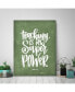 Фото #2 товара Super Power 16" x 20" Gallery-Wrapped Canvas Wall Art