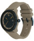 ფოტო #2 პროდუქტის Men's Swiss Bold TR90 Gray Silicone Strap Watch 42mm