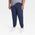 Фото #1 товара Men's Big Lightweight Tricot Joggers - All in Motion Navy 2XL