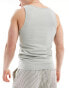 ASOS DESIGN 3 pack muscle fit vests in multiple colours