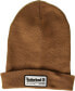 Фото #1 товара Мужская шапка коричневая трикотажная Timberland Men's Long Patch Beanie