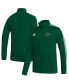 Men's Green Minnesota Wild Raglan Full-Zip Track Jacket