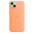 Фото #4 товара Чехол для Apple iPhone 15 Plus Si Orange Sorbet