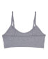 ფოტო #2 პროდუქტის Big Girls Seamless Ruched Crop Bra