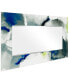 Фото #4 товара 'Ephemeral' Rectangular On Free Floating Printed Tempered Art Glass Beveled Mirror, 72" x 36"