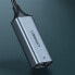 Фото #7 товара Внешняя сетевая карта LAN RJ45 - USB-C 1 Гигабитный Ethernet - серый UGreen