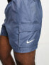 Фото #7 товара Nike Swimming Explore Volley Cargo 5 inch swim shorts in grey