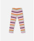 Little Girls Jersey Leggings Multicolor Stripe - Toddler|Child