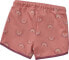 Shorts mit Regenbogen-Muster & Stretch, rosa , Gr. 98, 1 St