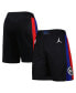 Фото #4 товара Men's Black Detroit Pistons 2022/2023 Statement Edition Swingman Performance Shorts