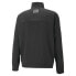 Фото #2 товара Puma Fit Heritage Woven Zip Pullover Mens Black Casual Athletic Outerwear 52310