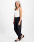 Фото #3 товара Petites Knit Pull-On Pants, Created for Macy's