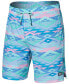 ფოტო #3 პროდუქტის Men's Oh Buoy 2N1 Geo Gradient Printed Volley 7" Swim Shorts