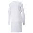 Фото #2 товара Puma Sparkle Crew Neck Long Sleeve Dress Womens White Casual 67399802