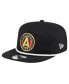 Men's Black Atlanta United FC The Golfer Kickoff Collection Adjustable Hat