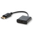 Фото #1 товара Кабель Savio CL-55 - 0.2 м - DisplayPort - HDMI Type A (Standard) - Male - Female - Black