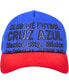 Фото #3 товара Men's Blue Cruz Azul Club Gold Adjustable Hat