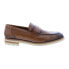 Фото #2 товара Bruno Magli Varrone BM2VARB0 Mens Brown Loafers & Slip Ons Penny Shoes
