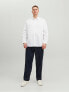 Pánská košile JPRBLACARDIFF Loose Fit 12235157 White