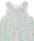 ფოტო #6 პროდუქტის Baby Girls Ruffle-Trim Floral Swing Dress Sun Hat