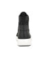 Фото #3 товара Women's Mannen Knit Lace Up Hi Top Fashion Sneakers