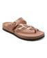 Фото #1 товара Women's Alyce Round Toe Footbed Slip-On Casual Sandals