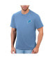 Фото #1 товара Men's Blue Detroit Lions T-shirt