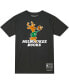 ფოტო #2 პროდუქტის Men's and Women's Black Milwaukee Bucks Hardwood Classics MVP Throwback Logo T-shirt