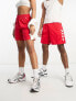 Фото #8 товара Hummel Unisex Core shorts in red