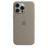 Фото #2 товара Чехол для iPhone 15 Pro Max Si Apple Case Clay Серый
