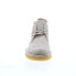 Фото #6 товара Clarks Desert Boot 26156289 Mens Gray Leather Lace Up Chukkas Boots