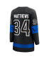 Фото #5 товара Women's Auston Matthews Black Toronto Maple Leafs Alternate Premier Breakaway Reversible Player Jersey