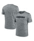 ფოტო #2 პროდუქტის Men's Gray Las Vegas Raiders Velocity Performance T-shirt