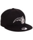 ფოტო #3 პროდუქტის Orlando Magic Black White 9FIFTY Snapback Cap