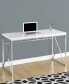 Фото #4 товара 48"L Computer Desk in Glossy White