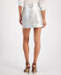 Фото #1 товара Women's Metallic Mini Skirt