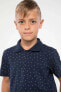 Lacivert Erkek Çocuk Polo T-shirt J0852A6.18AU.NV64
