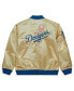Фото #3 товара Men's Gold Los Angeles Dodgers OG 2.0 Lightweight Satin Full-Zip Jacket
