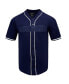 ფოტო #3 პროდუქტის Men's Navy Dallas Cowboys Triple Tonal Mesh Button-Up Shirt