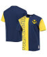 ფოტო #1 პროდუქტის Men's Navy, Maize Michigan Wolverines Play By Play 2.0 T-shirt