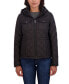 Фото #1 товара Women's Junior's Quilted Jacket with Hood
