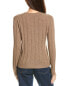 Фото #2 товара Malo Cashmere Wide Rib Wool & Cashmere-Blend Sweater Women's