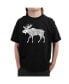 Фото #1 товара Big Boy's Word Art T-shirt - Moose