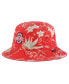 Фото #1 товара Men's Scarlet Ohio State Buckeyes Tropicalia Bucket Hat