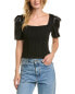 Фото #1 товара Fate Square Neck Top Women's Black S