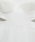 ფოტო #5 პროდუქტის Women's Side Slits Detail Strap Jumpsuit