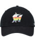 ფოტო #4 პროდუქტის Men's Black Miami Marlins Team Pride Clean Up Adjustable Hat