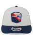 Фото #2 товара Men's Stone, Navy New England Patriots 2023 Salute To Service Low Profile 9FIFTY Snapback Hat