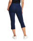 ფოტო #3 პროდუქტის Women's Mid-Rise Comfort Waist Capri Pants, 2-24W, Created for Macy's